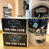 Custom decals applied to cups and small promotional items
